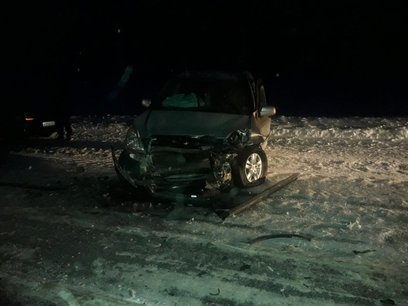 В лобовом ДТП с «Рено» и «Хондой» пострадали 4 человека, в том числе ребенок