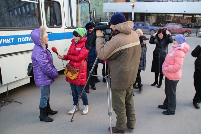 Вместо штрафов нарушителям ПДД демонстрировали поучительный фильм