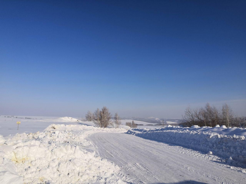 Военная техника освободила Петровский район из «снежного плена»