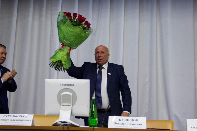 Николай Кузнецов попрощался с коллегами из Саратовского ГАУ