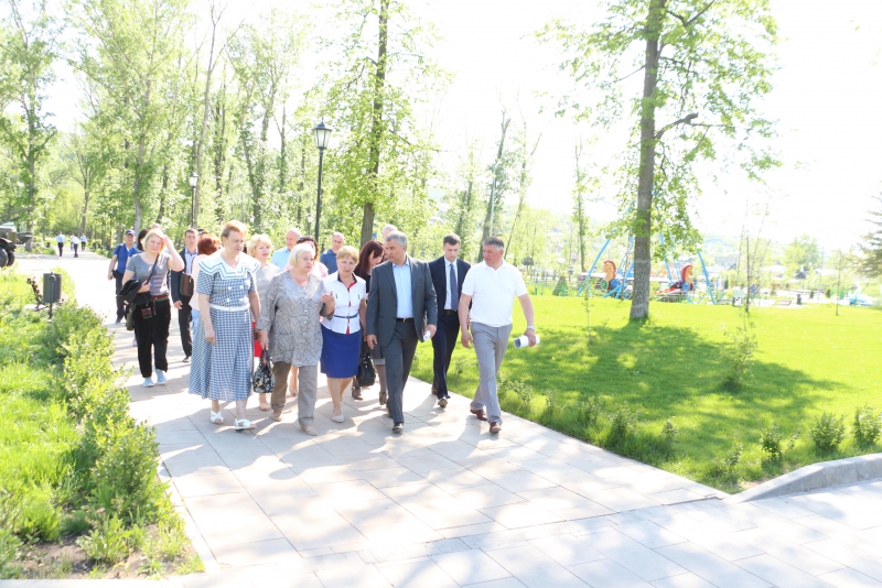 Председатель ГД в парке Вольска: Он ожил, но нужно его совершенствовать