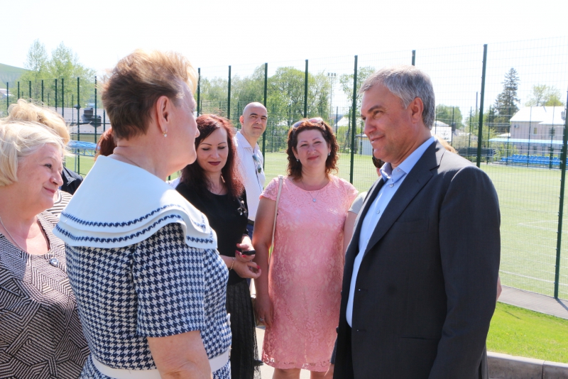 Председатель ГД в парке Вольска: Он ожил, но нужно его совершенствовать