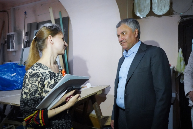 Володин призвал ежегодно выделять по 15-20 млн на памятники архитектуры