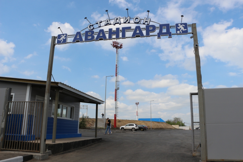 Футбольное поле «Авангарда» зарастает грибами
