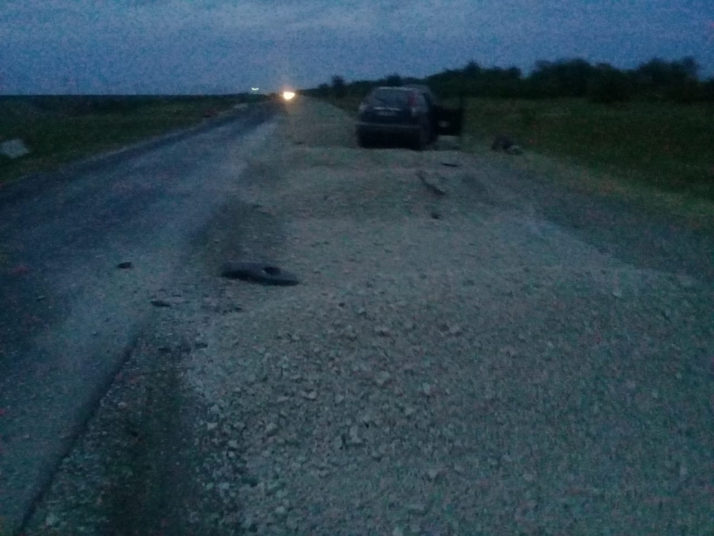 Наезд «Хонды» на кучу щебня под Пугачевом. Пострадавшие ищут «провокатора»