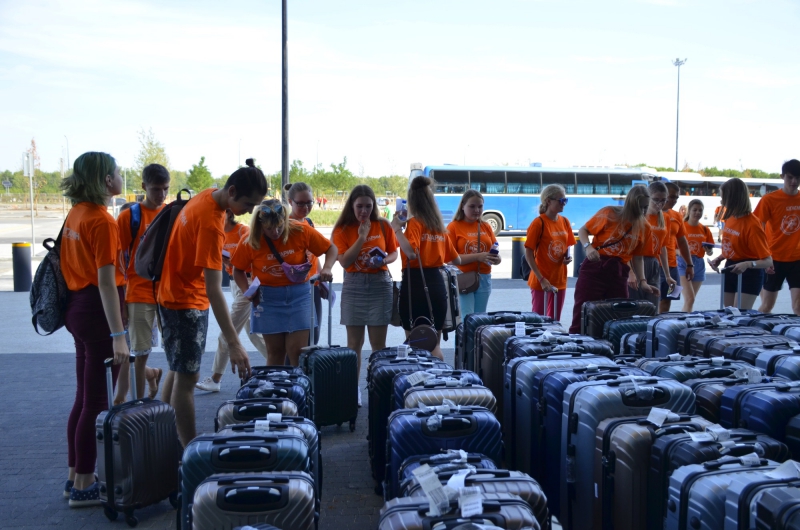 Волонтеры протестировали работу аэропорта Гагарин