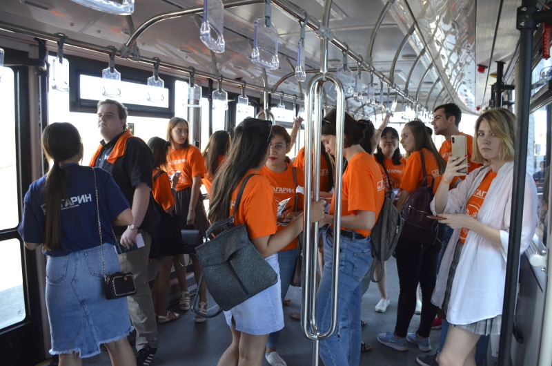 Волонтеры протестировали работу аэропорта Гагарин