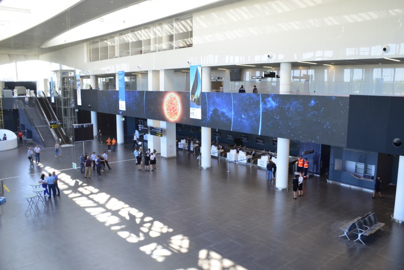 В первый день работы аэропорта Гагарин состоятся полеты в Москву и Турцию