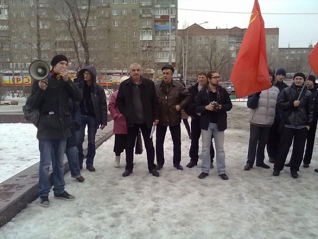 Сложивший партбилет КПРФ Егиян на митинге призывал к самообъединению