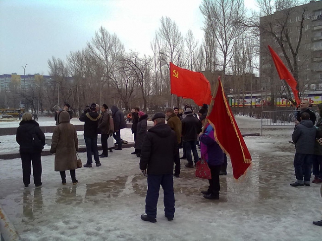 Сложивший партбилет КПРФ Егиян на митинге призывал к самообъединению