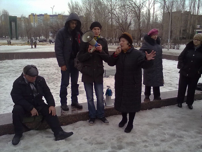 Сложивший партбилет КПРФ Егиян на митинге призывал к самообъединению