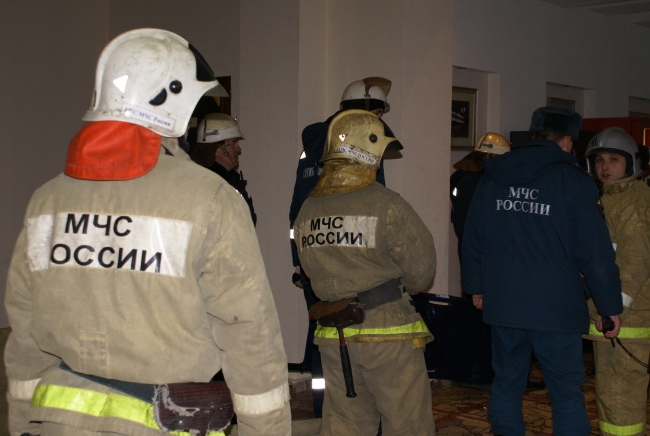 На Шелковичной силовики провели контратаку на «террористов»