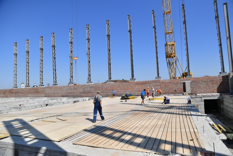 Радаев потребовал сдать Дворец водных видов спорта в 2020 году