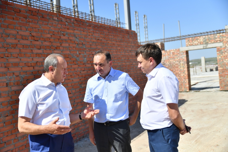 Радаев потребовал сдать Дворец водных видов спорта в 2020 году