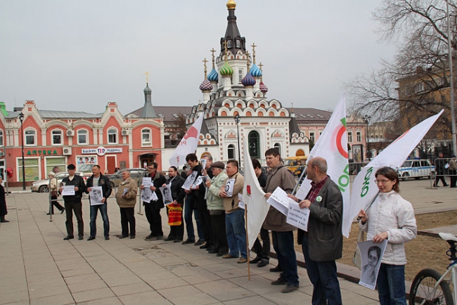 В Саратове митинговали против политики запретов и репрессий