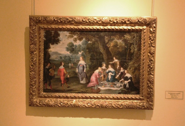 В Радищевском музее представлена частная коллекция картин 17-19 веков