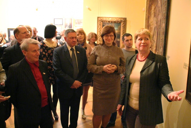 В Радищевском музее представлена частная коллекция картин 17-19 веков