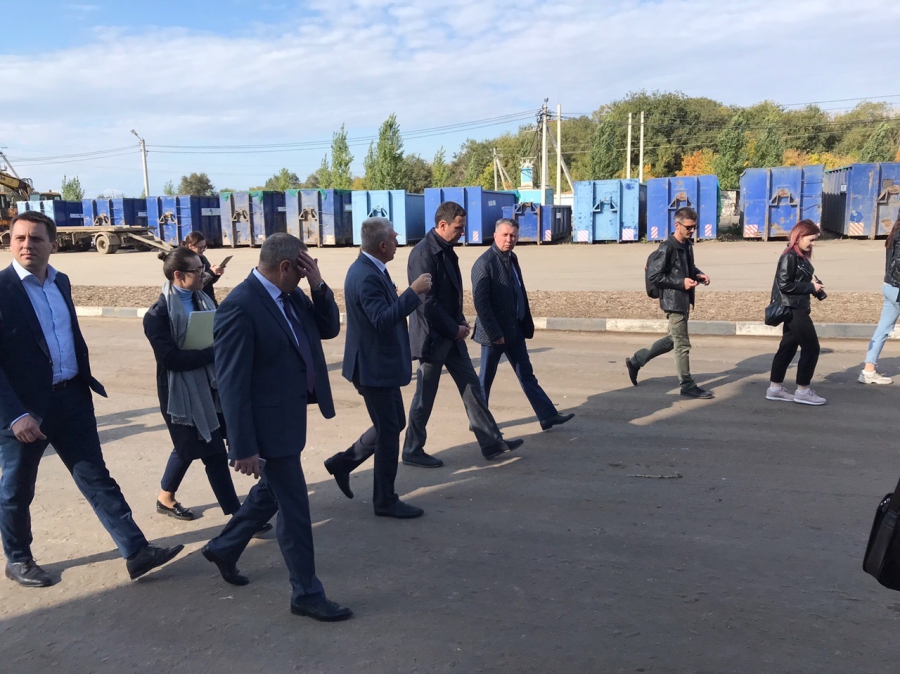В Энгельсском Экотехнопарке побывали представители правительства Саратовской области и ППК РЭО