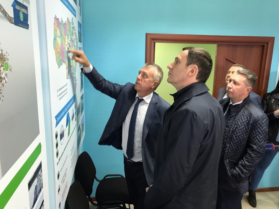 В Энгельсском Экотехнопарке побывали представители правительства Саратовской области и ППК РЭО