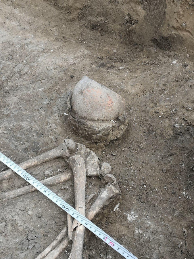 Под Саратовом ведут раскопки 5000-летнего кургана