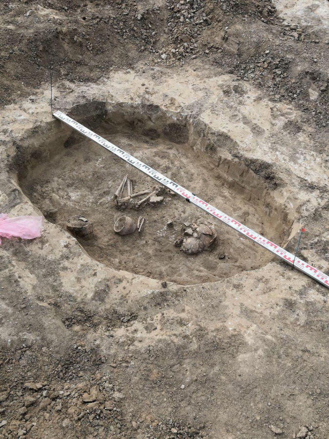 Под Саратовом ведут раскопки 5000-летнего кургана