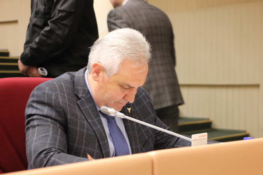 Депутат Бондаренко явился на заседание думы с мегафоном для большей убедительности