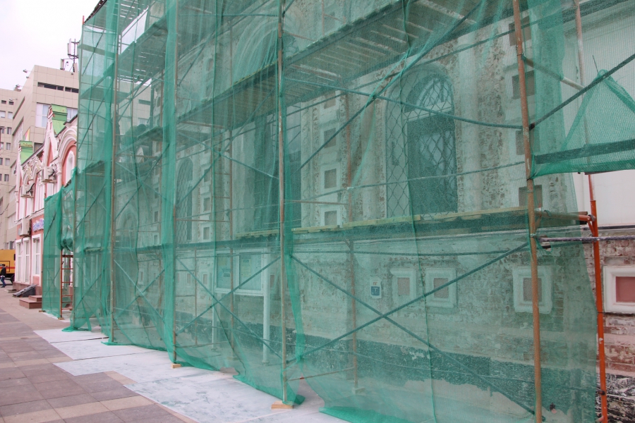 С храма «Утоли моя печали» сняли купола для ремонта