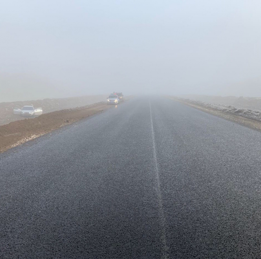 Под Красноармейском в сильный туман «Соната» вылетела с трассы. Пенсионерка в больнице