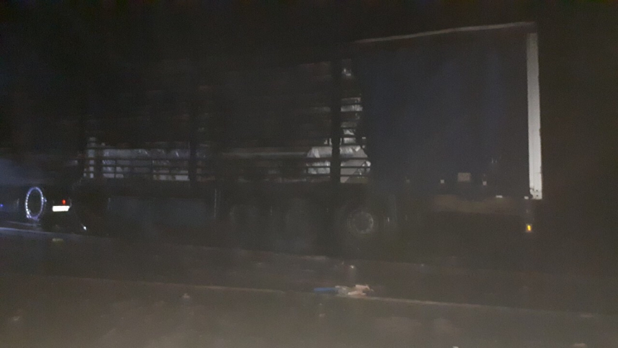 В Советском районе «Лансер» врезался в фуру и загорелся. Погиб водитель