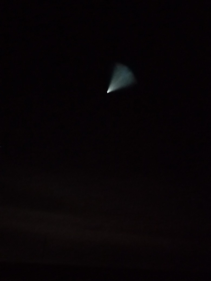 В небе над Саратовом наблюдали «НЛО»