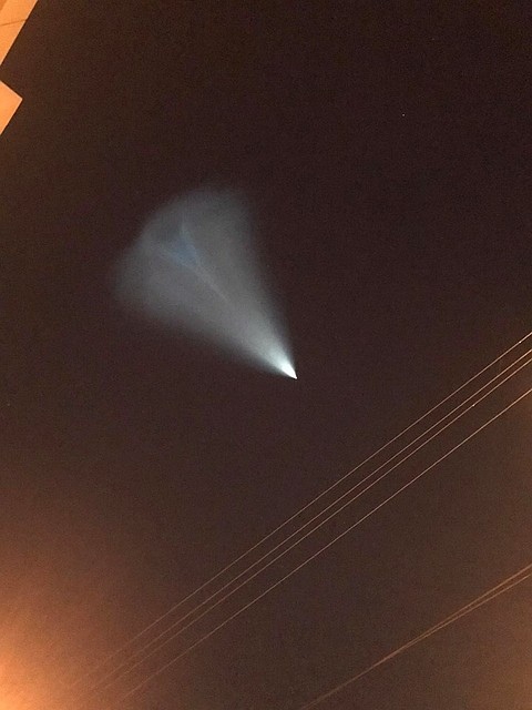 В небе над Саратовом наблюдали «НЛО»