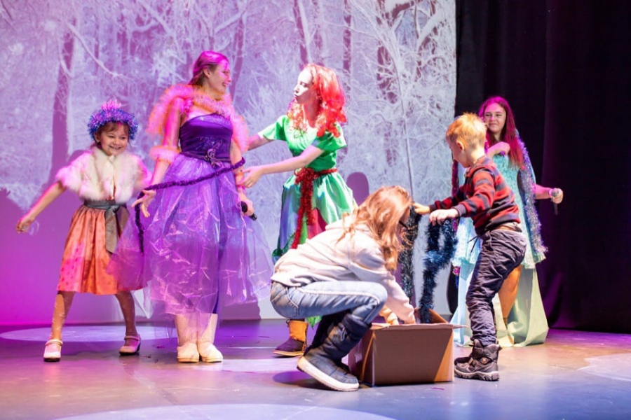 В поселке Увек прошла благотворительная елка