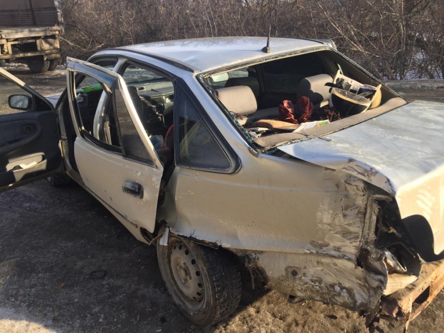 «Нексия» столкнулась с «МАЗом». Травмированы две беременные женщины