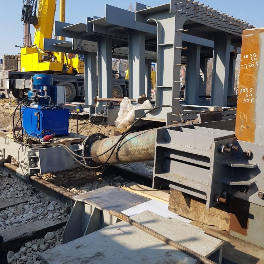 Началось строительство первого пролета Трофимовского моста