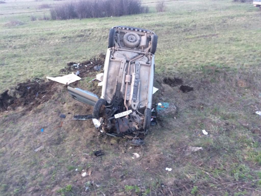 Мужчина на «Рено» вылетел с трассы и умер до приезда скорой