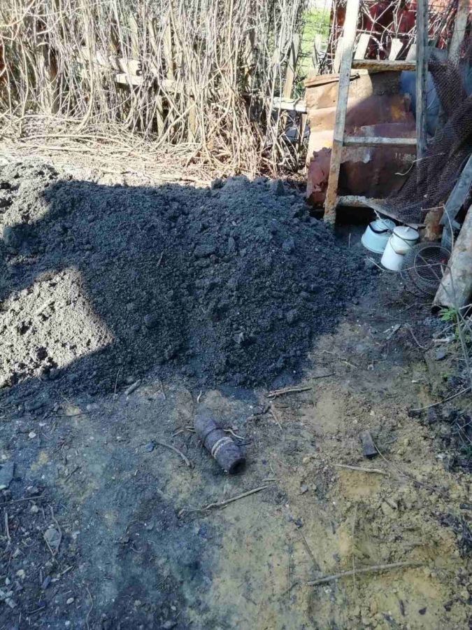 ОМОНовцы уничтожили найденный в Елшанке снаряд времен Великой Отечественной войны