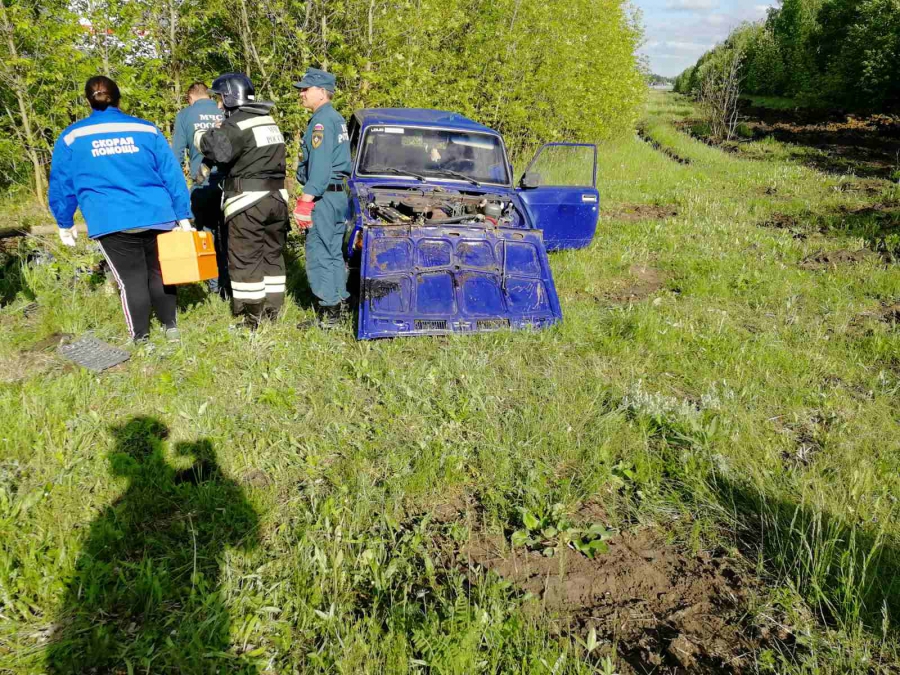 Водитель «семерки» не справился с управлением и погиб в кювете