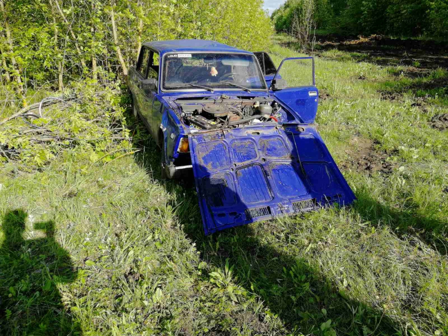 Водитель «семерки» не справился с управлением и погиб в кювете