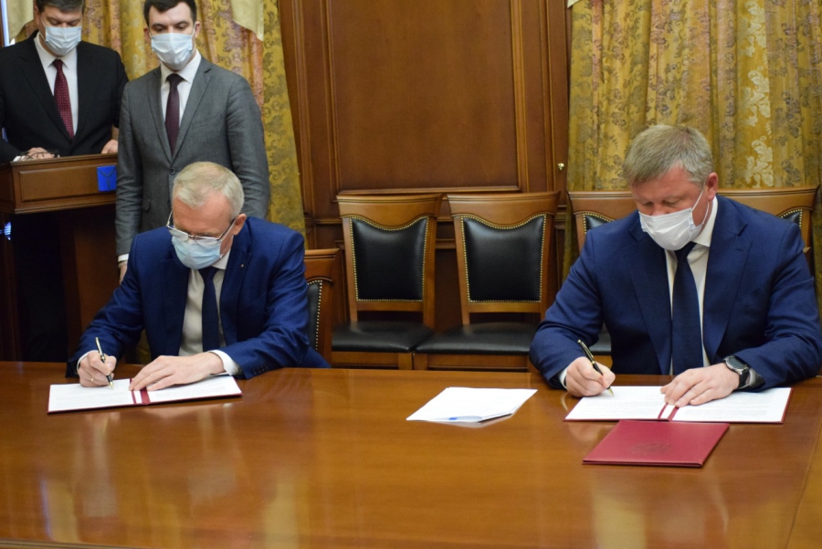 Глава Саратова и ректоры вузов подписали соглашение о взаимном сотрудничестве в сфере озеленения