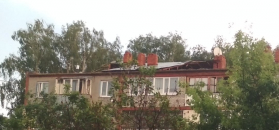 Жители Саратовской области рассказали о граде размером с яйцо