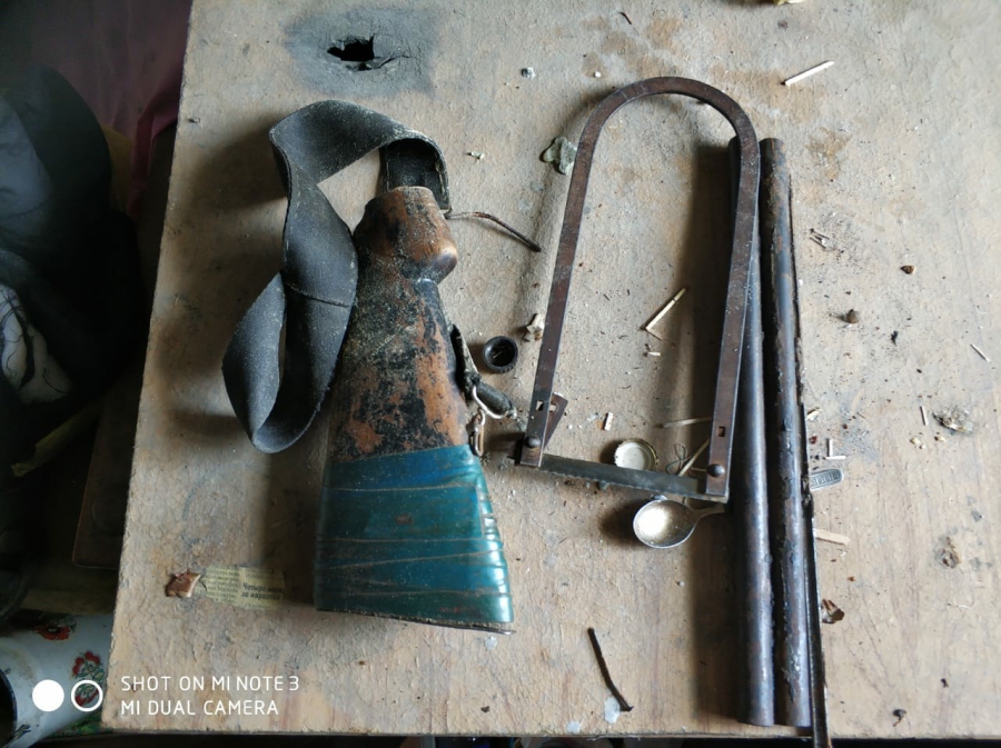 Житель Вольска с обрезом пытался «спастись» бегством от силовиков