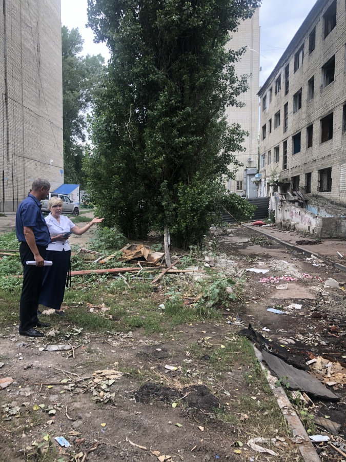 Омбудсмен Загородняя составила список неогороженных «заброшек» в Заводском районе