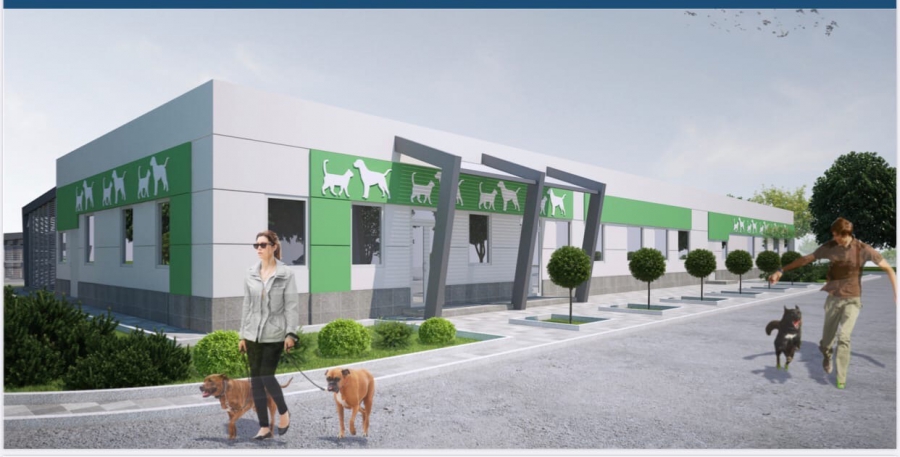 Обнародован проект будущего приюта для животных в Заводском районе