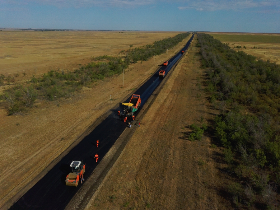 Федеральную трассу Урбах-Алгай приводят в порядок