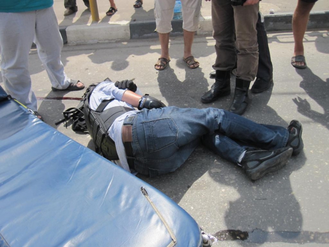 В массовой аварии у строительного рынка пострадал мотоциклист