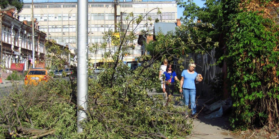 «ВАЗ» врезался в столб и на 2 часа блокировал трамваи. Шофер в больнице