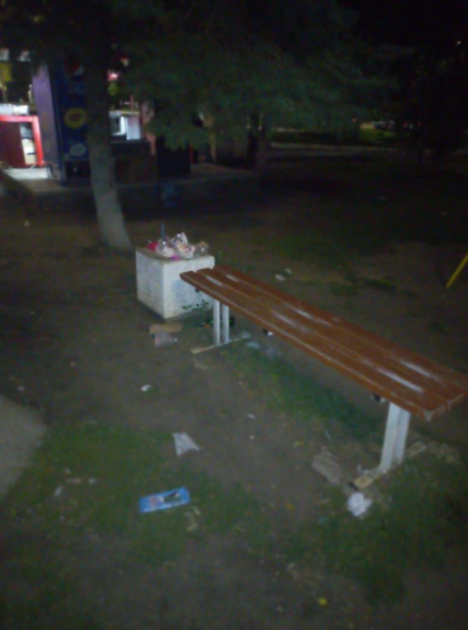 Саратовец жалуется на «загаженный» сквер «Рубин»