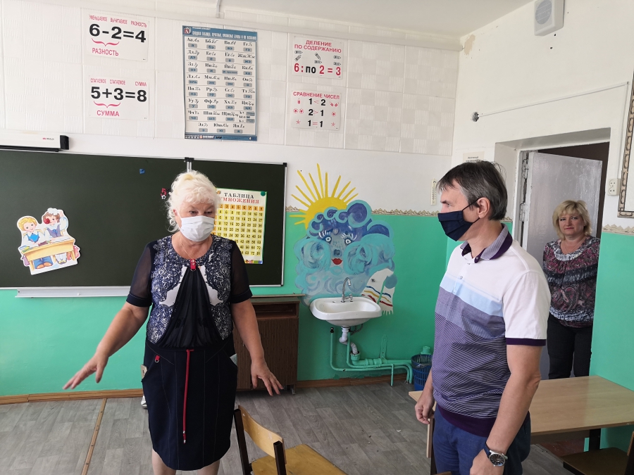 В школе в Воскресенском открыли спортивную площадку ГТО