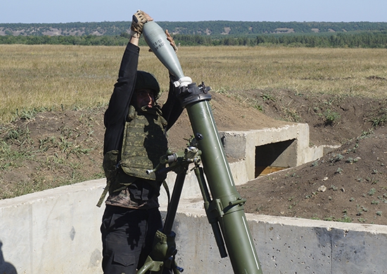 Под Саратовом военные из 6 стран соревнуются в стрельбе из минометов и гранатометов