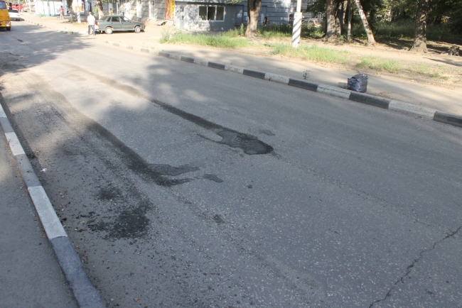 Улицу Деловую отремонтировали после публикации «4В»